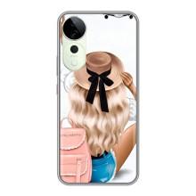 Чехол с печатью для Vivo T3 Ultra - (Мода) (AlphaPrint) (Путешествие)