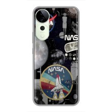 Силиконовый бампер с принтом "Наса" на Vivo T3 Ultra – Art nasa