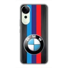 Чехол для Виво Т3 Ультра - с принтом БМВ (AlphaPrint) – Лого BMW