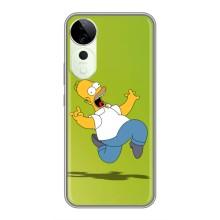 Чjхол з Сімпсонами для Vivo T3 Ultra (VPrint) – Гомер Сімпсон