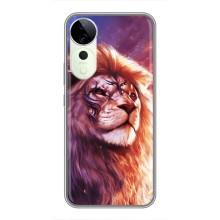 Чохол з картинкою ЛЕВ для Vivo T3 Ultra (VPrint) – Красочний Лев