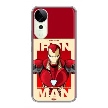 Чехол Супергерой Железный человек на Vivo T3 Ultra – Iron man