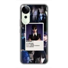 Чехлы Венсдей на Vivo T3 Ultra Уэнсдей (AlphaPrint) (коллаж Уэнздей)