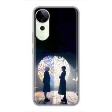 Чехлы Венсдей на Vivo T3 Ultra Уэнсдей (AlphaPrint) (Уэнздей и Инид)