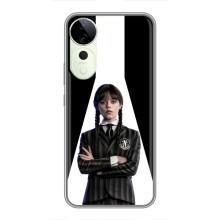 Чехлы Венсдей на Vivo T3 Ultra Уэнсдей (AlphaPrint) (W-Wednesday)