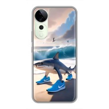 Чехол с мемом Тралалело тралала на Vivo T3 Ultra