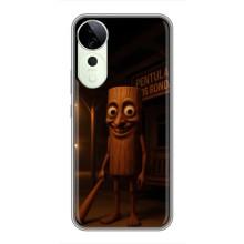 Чехол с мемом Тралалело тралала на Vivo T3 Ultra – Тунг тунг тунг сахур