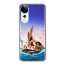 Чехол с мультфильмом Моана Vivo T3 Ultra – Моана и Мауи