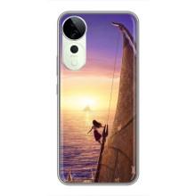 Чехол с мультфильмом Моана Vivo T3 Ultra – Моана в море