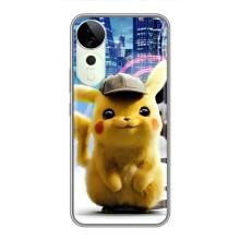 Чехол с Пикачу на Vivo T3 Ultra – Пикачу в городе