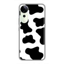 Чехол с принтом коровы на Vivo T3 Ultra – Черный принт