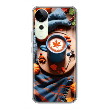 Чохол з унікальним дизайном 'Осінь з кавою' для Vivo T3 Ultra – Кава і гарбузики