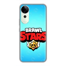 Силиконовый Чехол на Vivo T3 Ultra с картинкой Brawl Stars – Бравл Старс