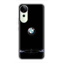 Силіконовий бампер з картинкою машини на Vivo T3 Ultra (Чорний BMW)