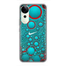 Силиконовый Чехол на Vivo T3 Ultra с картинкой Nike – Найк зеленый