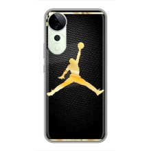 Силиконовый Чехол Nike Air Jordan на Виво Т3 Ультра (Джордан 23)