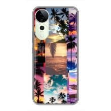 Силиконовый чехол с КАРТИНКАМИ лето для Vivo T3 Ultra (AlphaPrint) – Летний отпуск