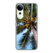 Силиконовый чехол с КАРТИНКАМИ лето для Vivo T3 Ultra (AlphaPrint) – Пальма