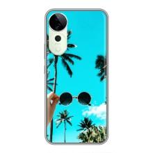 Силиконовый чехол с КАРТИНКАМИ лето для Vivo T3 Ultra (AlphaPrint) – Взгляд лето