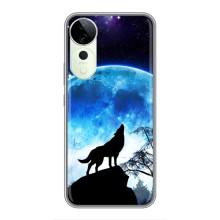 Захисні чохли для Віво Т3 Ультра (AlphaPrint) (ХІТ продаж) ВОВК – Вовк на місяць
