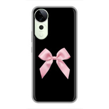 Чехол банты для ViVO T4 Pro – Бант на черном