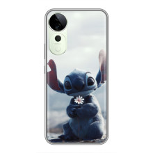 Чохол з малюнком Стіч для ViVO T4 Pro – Стіч з квіткою