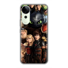 Чохол як приборкати дракона на ViVO T4 Pro – Персонажі дракона