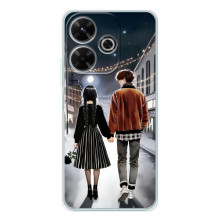 Чехол с дизайном Венздей 2 на ViVO T4R 5G – Уэнсдей и Тайлер