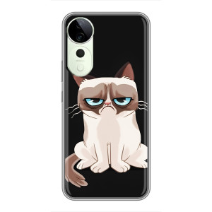 Чехол на тематику: Коты для ViVO T5e – Взгляд кота