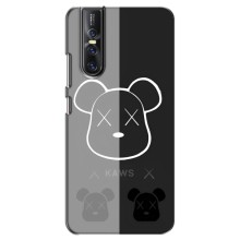 Чехлы для Vivo V15 Pro - Bearbrick Louis Vuitton (PREMIUMPrint) – БеарБрик глаза