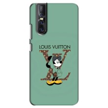 Чехлы Луи Витон для Vivo V15 Pro (AlphaPrint - LOUIS VUITTON) (Микки Маус LV)