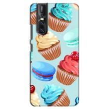 Чехлы с Фруктами для Vivo V15 Pro (VPrint) (Кексики)