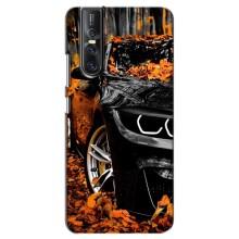 Чехлы с Машинами на Виво В15 Про (VPrint) (Черная Машина)