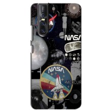 Силиконовый бампер с принтом "Наса" на Vivo V15 Pro – Art nasa