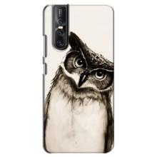 Чехол с птицами на Vivo V15 Pro (VPrint) (Сова)