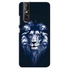 Чехол со Львом для Vivo V15 Pro (VPrint) (Синий Лев)