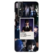 Чехлы Венсдей на Vivo V15 Pro Уэнсдей (AlphaPrint) (коллаж Уэнздей)