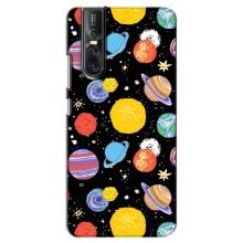 Космические Чехлы для Виво В15 Про (VPrint) (Рисованные планеты)