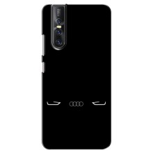 Силиконовый бампер с картинкой машины на Vivo V15 Pro – Силует Audi