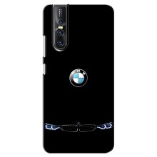 Силиконовый бампер с картинкой машины на Vivo V15 Pro – Черный BMW