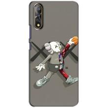 Чехлы для ViVO V17 Neo - Bearbrick Louis Vuitton (PREMIUMPrint) (Беарбрик Джордан)