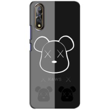 Чехлы для ViVO V17 Neo - Bearbrick Louis Vuitton (PREMIUMPrint) (БеарБрик глаза)