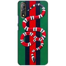 Чехлы ГУЧЧИ для Виво В17 Нео (AlphaPrint) (Gucci змия)