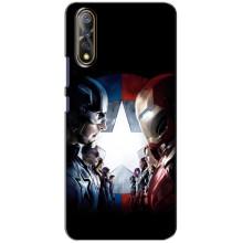 Чехлы с героями Марвел ViVO V17 Neo (VPrint)