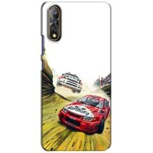 Чехлы с Машинами на Виво В17 Нео (VPrint) – Гоночные Тачки