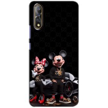 Чехол Disney Mouse ViVO V17 Neo (PREMIUMPrint) (Семья Маусов)