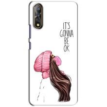 Чехол с печатью для ViVO V17 Neo - (Мода) (AlphaPrint) (Коронавирус)