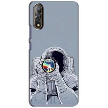 Чехол NASA для ViVO V17 Neo (AlphaPrint) (Космонавт фото)