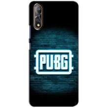 Чехол PUBG для Виво В17 Нео (AlphaPrint) (Лого PUBG)