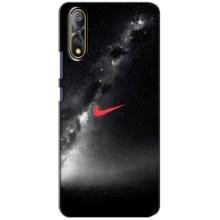 Чехол для ViVO V17 Neo - с принтом Найк (AlphaPrint) (Найк красный)